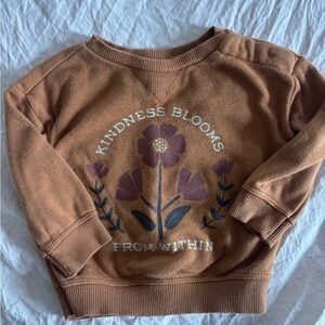 Little Co by Lauren Conrad
“kindness blooms from within”
 Sweatshirt 3 month
